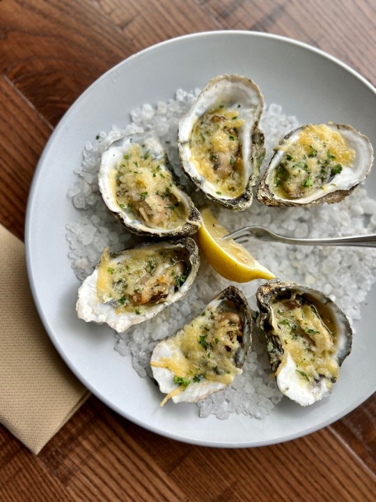 Garlic Parmesan Oysters