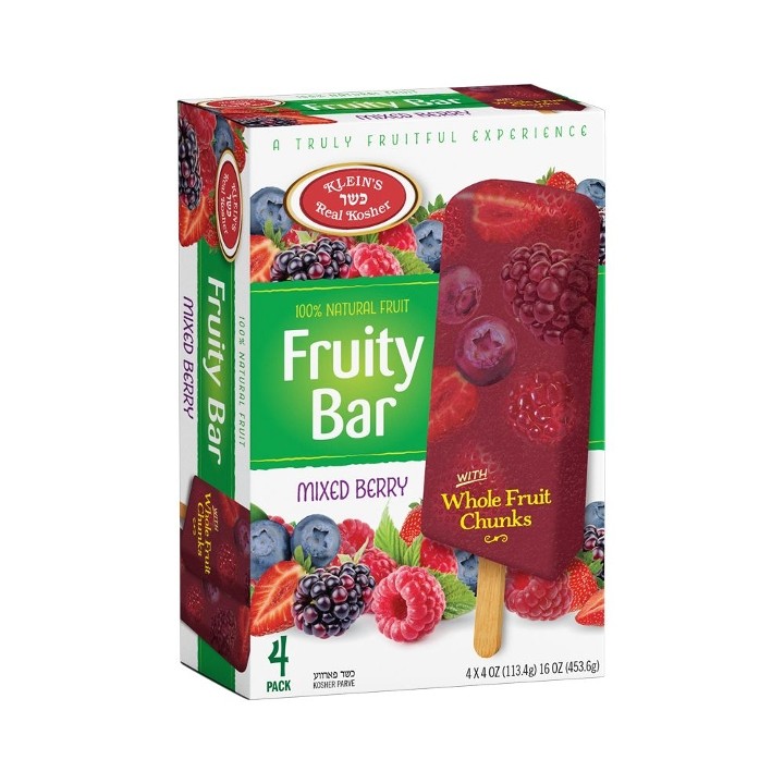 KIC Fruity Bar Mixed Berry (4 pk.)