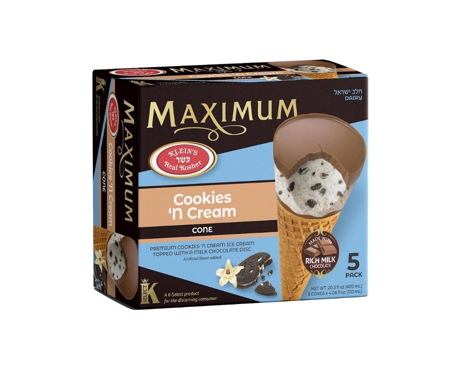 KIC Maximum Cookies N Cream Cone (5 pk.)