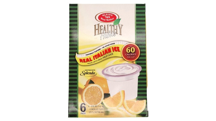 KIC Healthy Habits S/F Lemon Ices Cups (6 pk.)