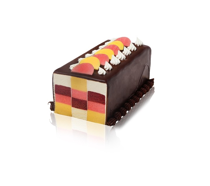 CHECKERBOARD SORBET CAKE (KP)