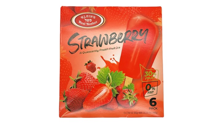 KIC Strawberry Fruit Bar Fat Free (6 pk.)