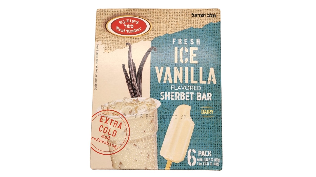 KIC Vanilla Sorbet Bars (6 pk.)