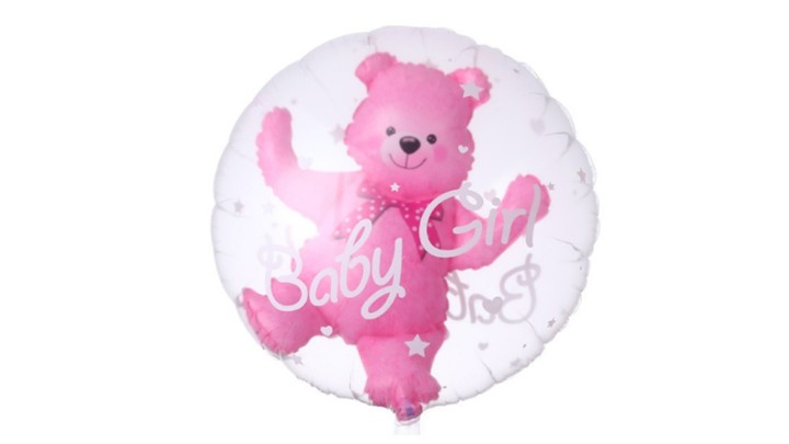 BABY GIRL BUBBLE BALLOON #134