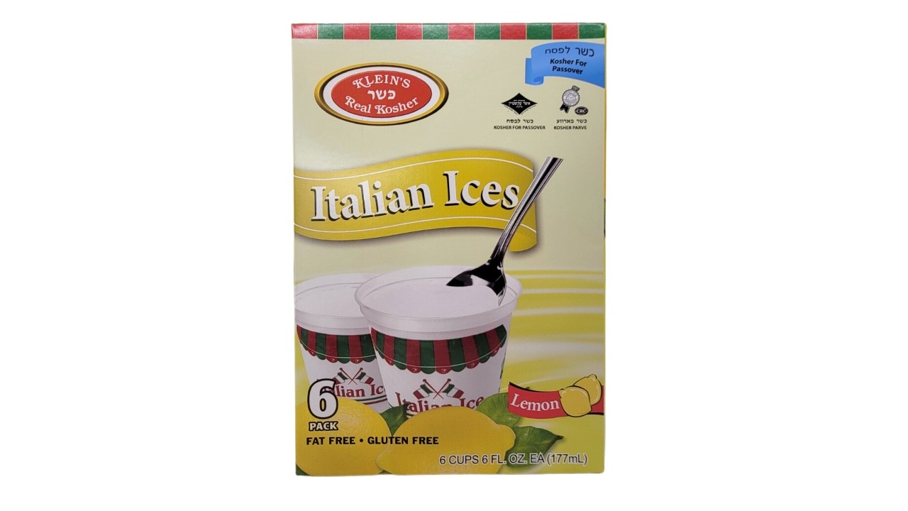 KIC Italian Ices Lemon (6 pk.)(KP)