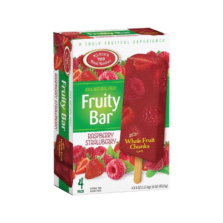 KIC Fruity Bar Raspberry Strawberry (4 pk.)