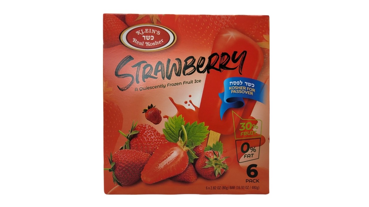 KIC Strawberry Fruit Bar (6 pk.)(KP)
