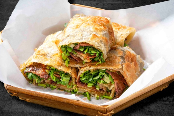 Beef Roll Pancake