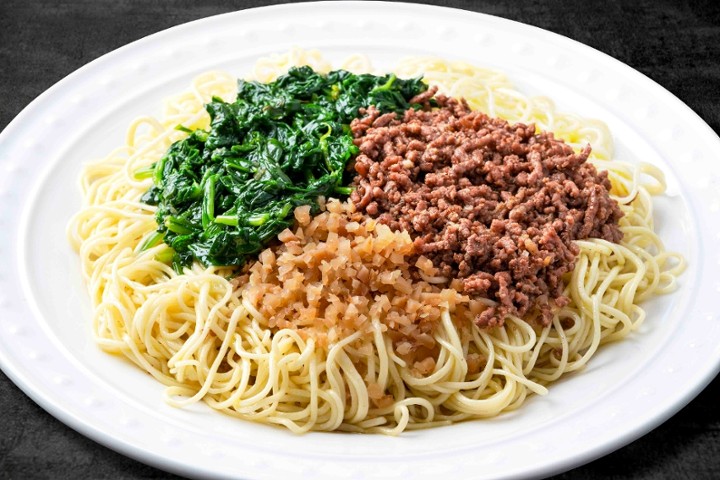 Noodles with Minced Beef Sauce
