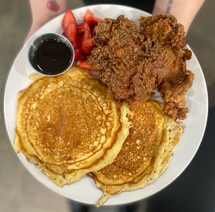 Fried Chicken & Pancakes