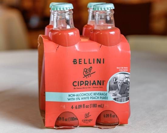 Alcohol-Free Bellini Cipriani (cluster of 4)