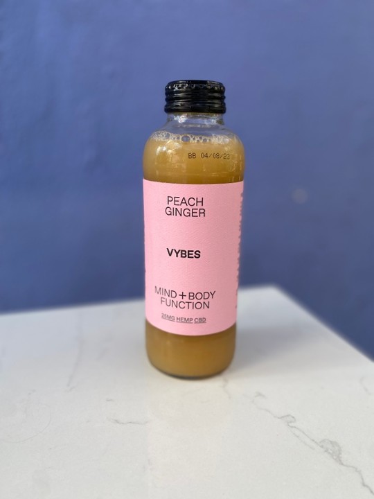 vybes peach ginger