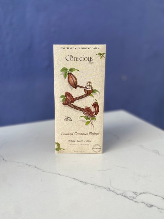 conscious bar toasted coconut