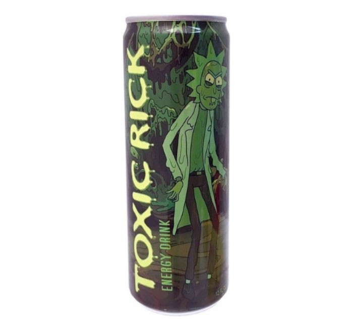 RICK & MORTY TOXIC RICK ENERGY DRINK CAN