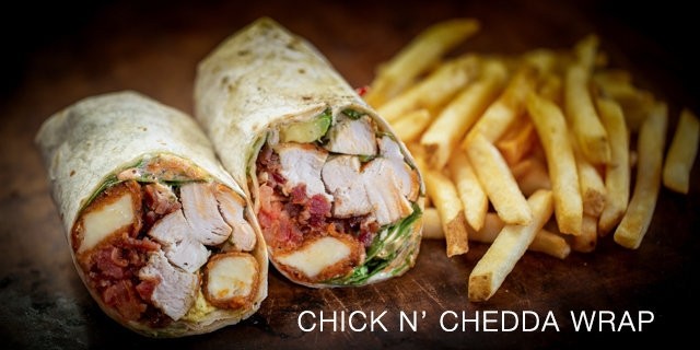 Chick 'n Chedda Burrito