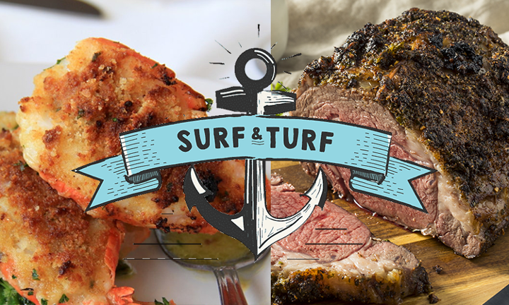 Surf and Turf  for 4