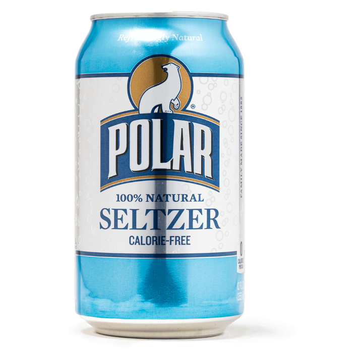 Polar Seltzer Can Plain