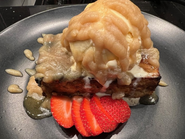 Warm Bread Pudding