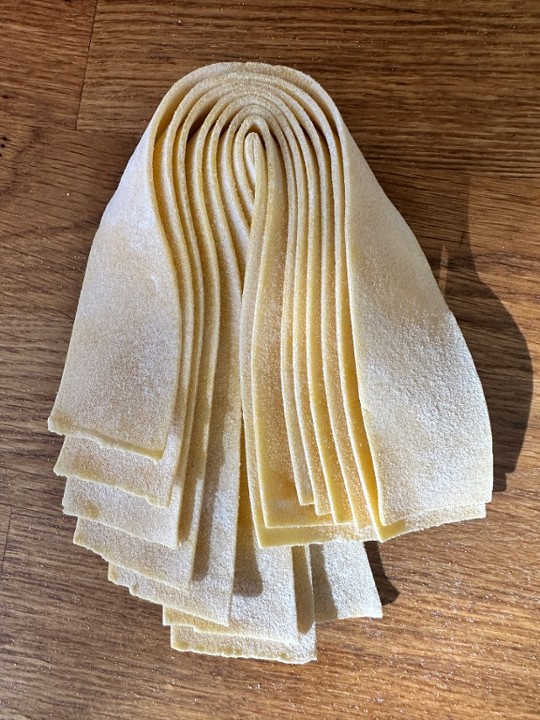 Pappardelle  (uncooked)  - one nest / one portion
