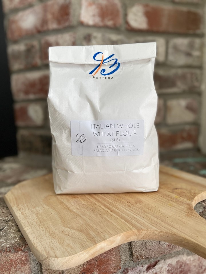 5 lb Italian whole grain wheat flour