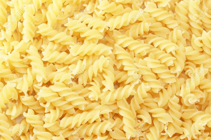 Extruded Fusilli (uncooked)