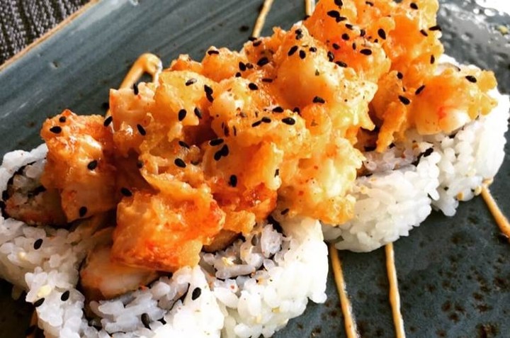 Shrimp Dynamite Baked Roll