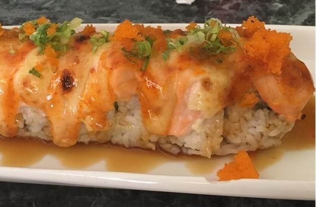 Salmon Baked Roll
