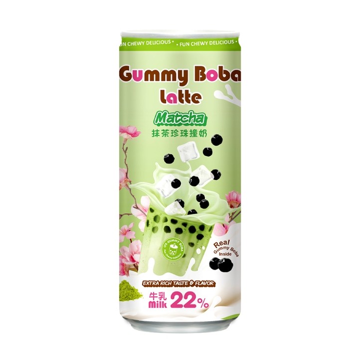 Gummy Boba Matcha
