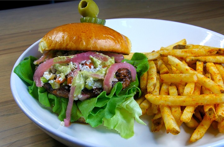 Grilled Lamb Burger (DN)