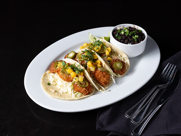 Grilled Shrimp Tacos: Three