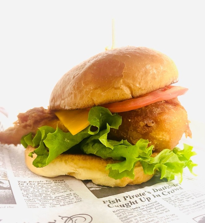 Beer Battered Cod Sandwich