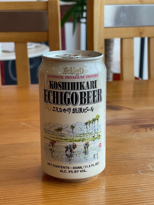 Echigo Koshihikari Beer (Imported)