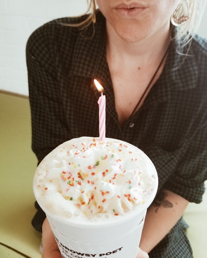 Birthday Cake Latte
