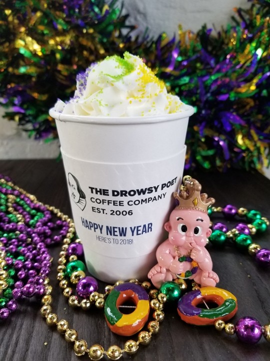 King Cake Latte