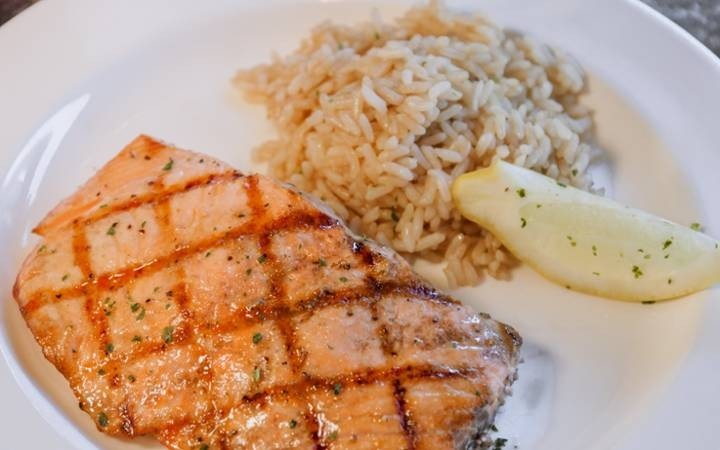 Mediterranean Grilled Salmon