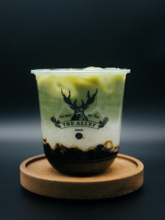 Matcha Brown Sugar Deerioca Milk