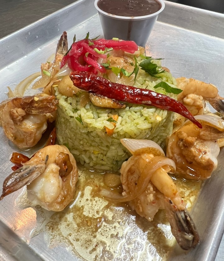 Camarones al Ajillo