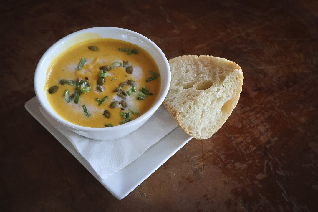 Bowl Vegan Butternut Squash Bisque