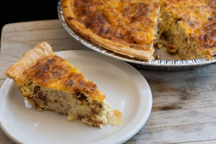 ** Lorraine Quiche Slice