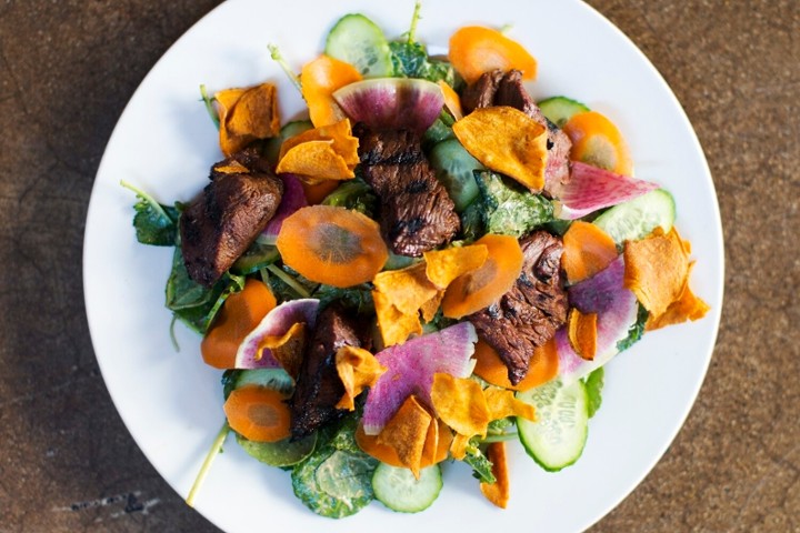 Tenderloin Steak Salad