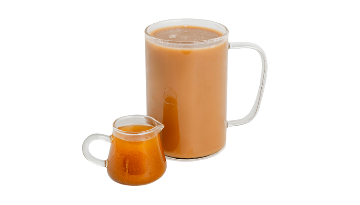 [NEW] Hot Pumpkin Spice Black Tea w/ Milk**