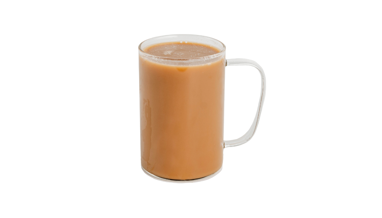 Hot Black Tea w/ Milk***