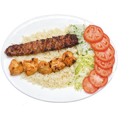 Lamb Adana & Chicken Shish Plate