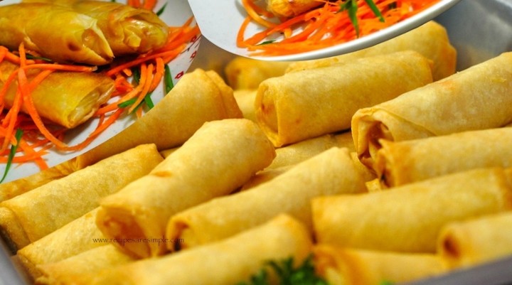 Veggie Crispy Rolls (4pcs)