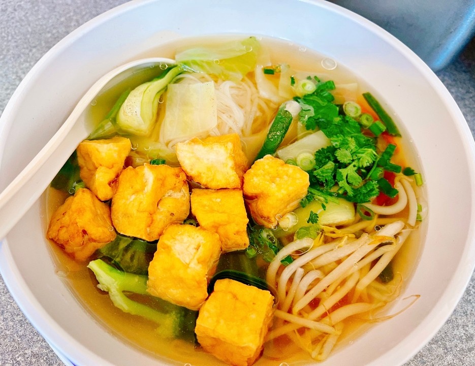 Vegetable & Tofu Noodle Soup