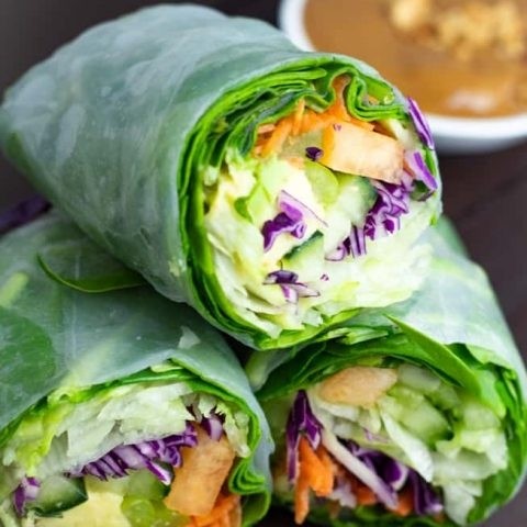 Fresh Summer Vegetable Rolls