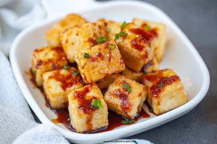 Crispy Tofu Teriyaki