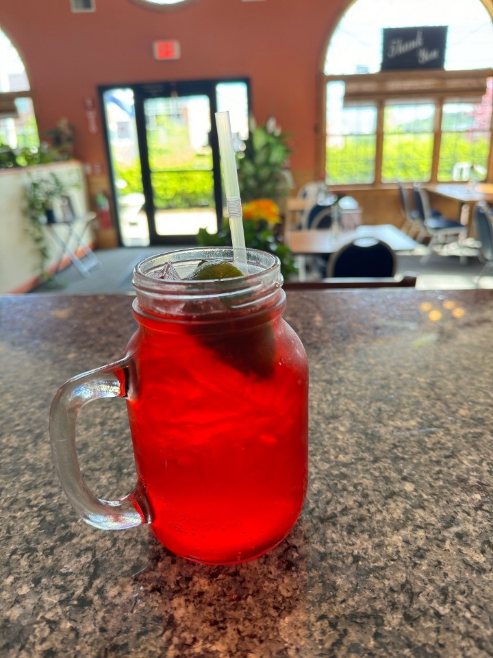 Strawberry Lime Soda Refreshing Drinks