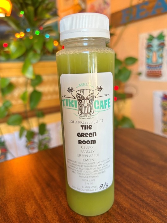 Cold Pressed Juice- The Green Room