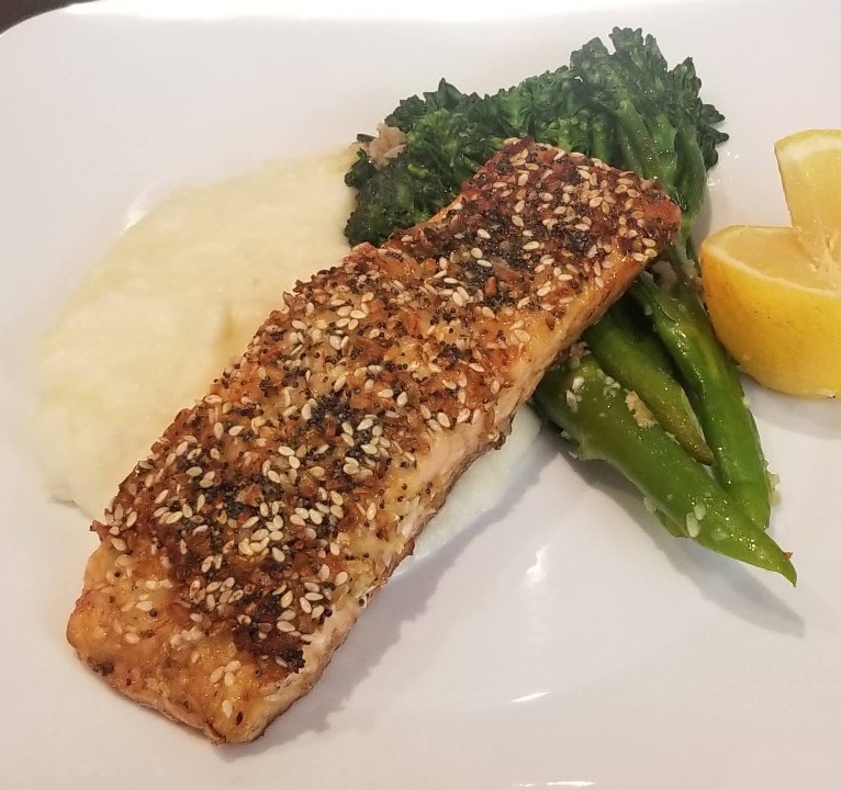 Everything Crusted Salmon